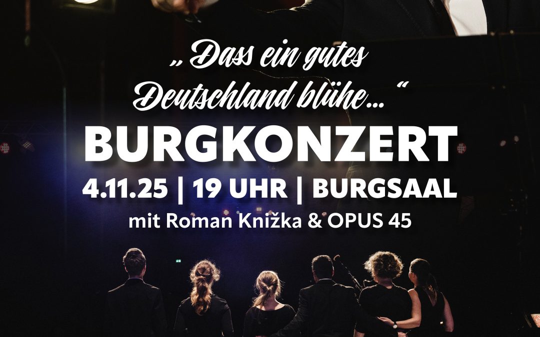 Plakat Burgkonzert
